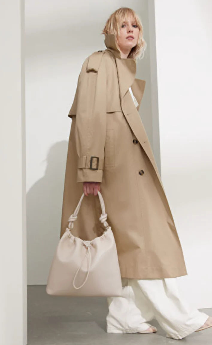 Lizzy | Lange trench coat jas