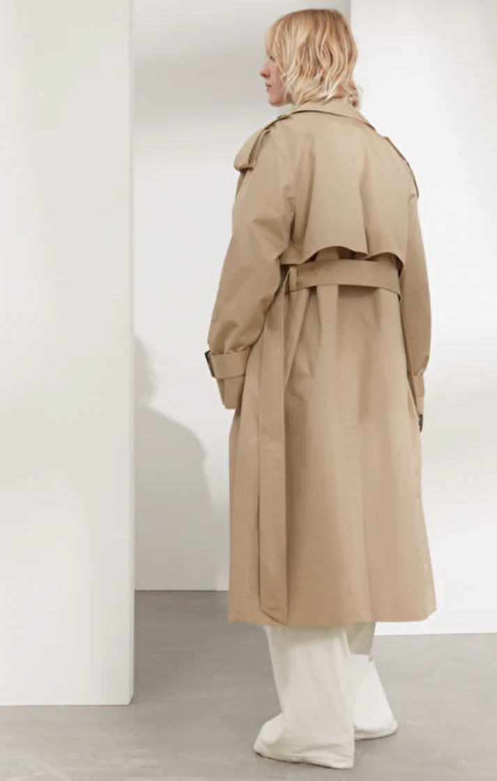 Lizzy | Lange trench coat jas