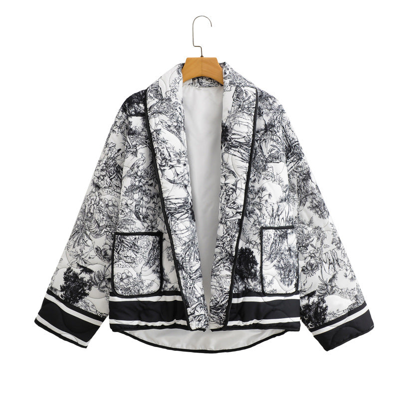 Ivy| Cotton printed jacket