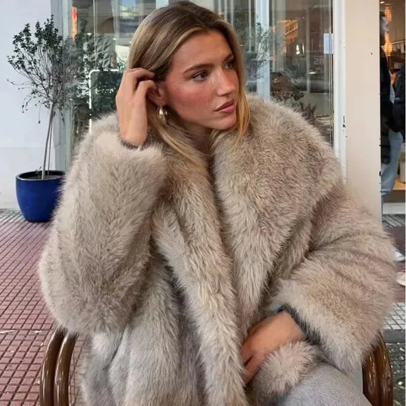 Fur coat