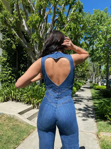 Denim jumpsuit